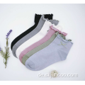 100% Baumwolle Mädchen kausale kurze Socken